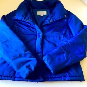 Old Navy Royal Blue Kids Soft Puffer Jacket Girl’s S
